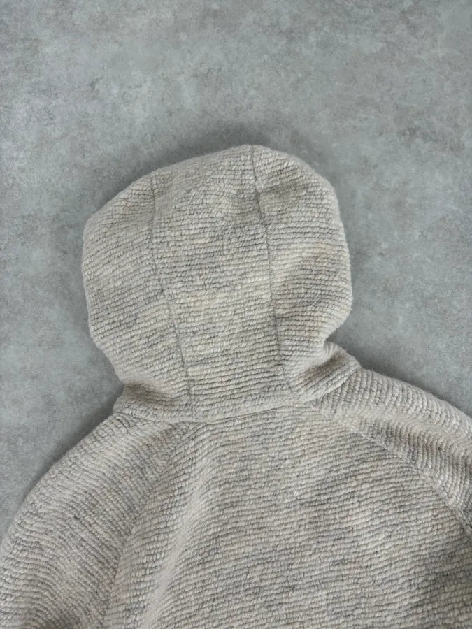 AW2019 Emporio Armani Hooded Grey Knit Zip-up Sweater YEBjcdb 5