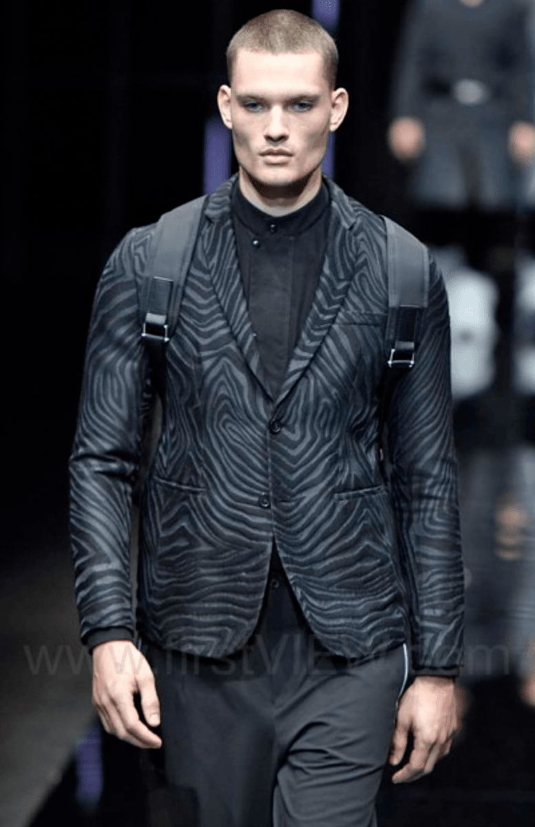 AW2019 Emporio Armani Psychadelic Brut 3D Blazer tGqOJKt 0