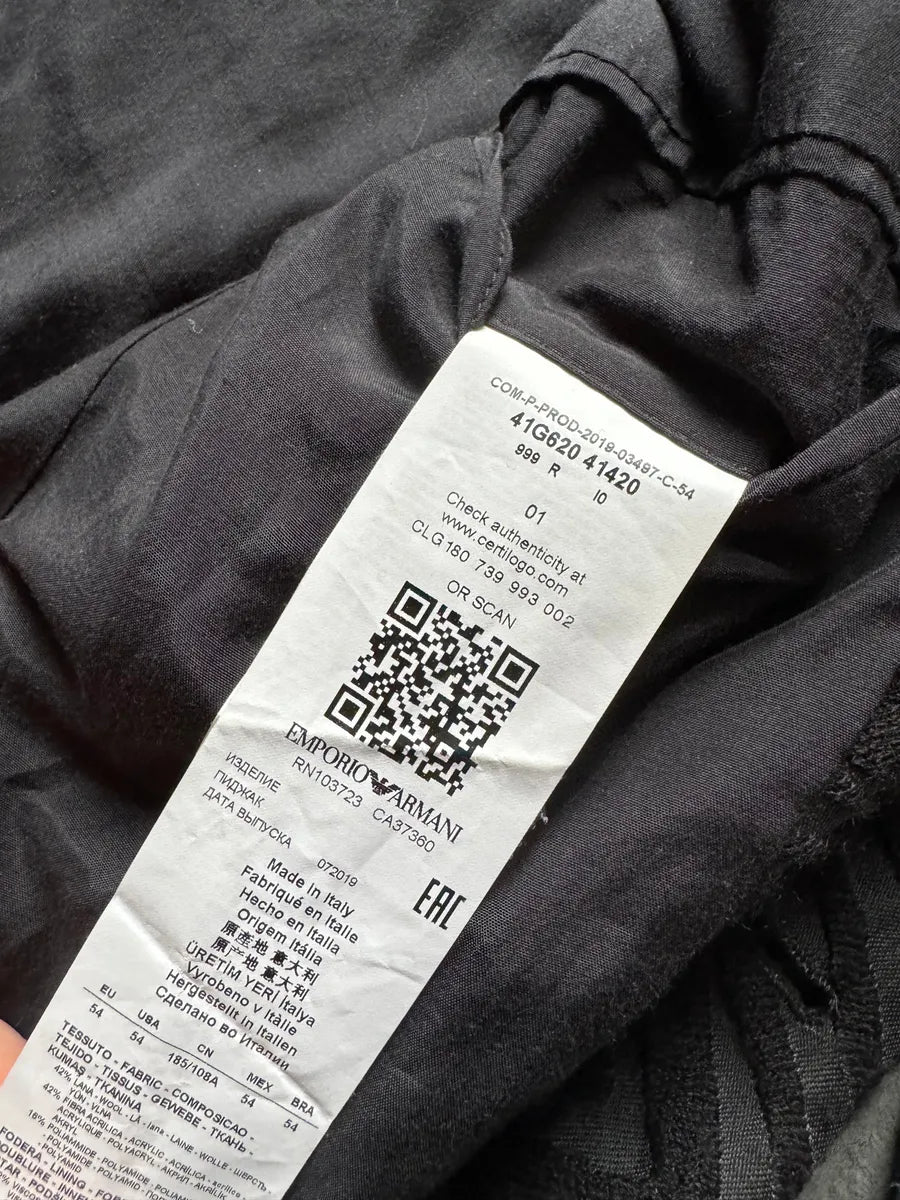 AW2019 Emporio Armani Psychadelic Brut 3D Blazer tGqOJKt 7