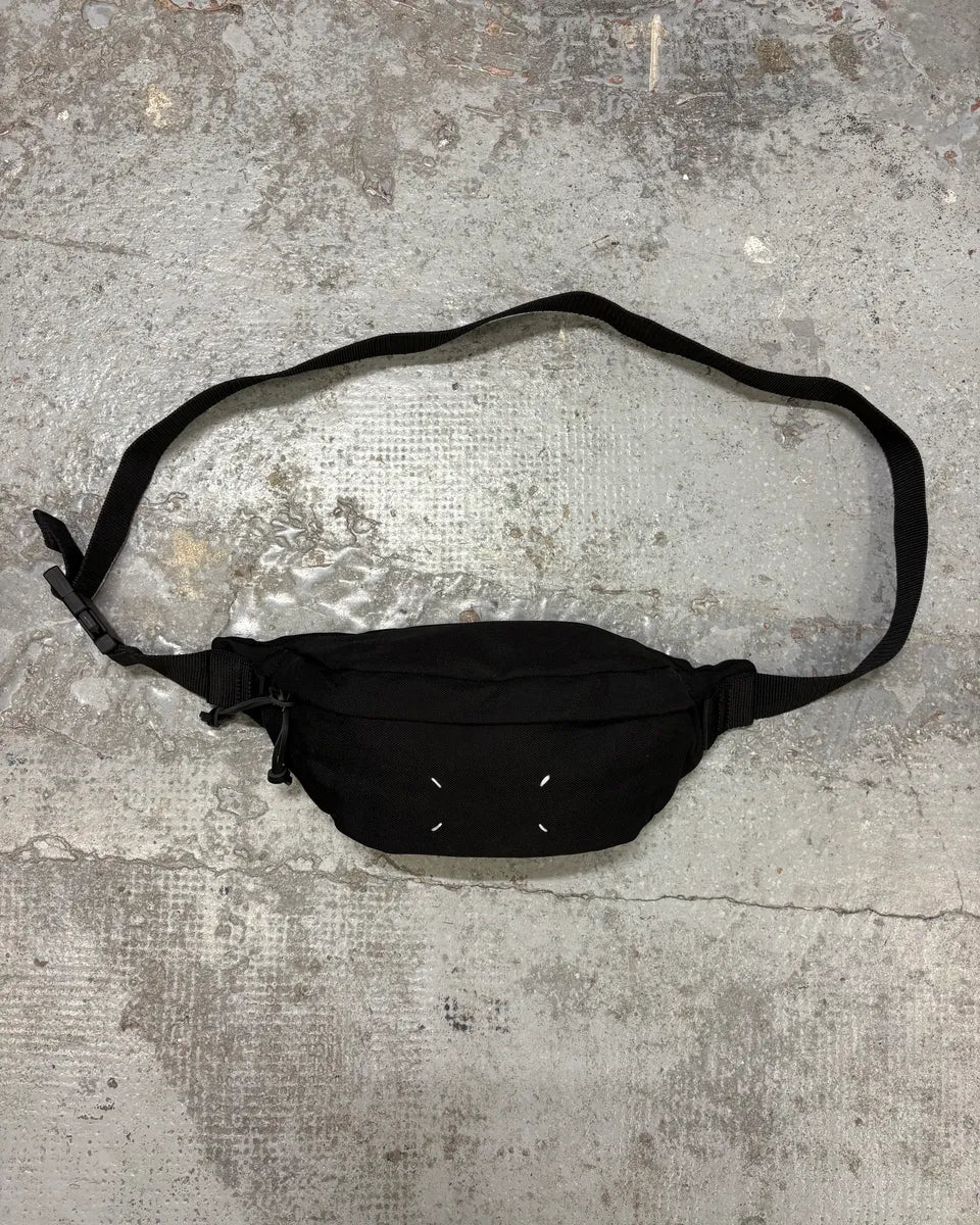 AW2019 Maison Margiela Signature Black Waist Bag PfyAVSs 0