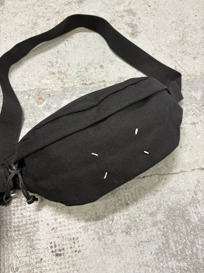 AW2019 Maison Margiela Signature Black Waist Bag PfyAVSs 3