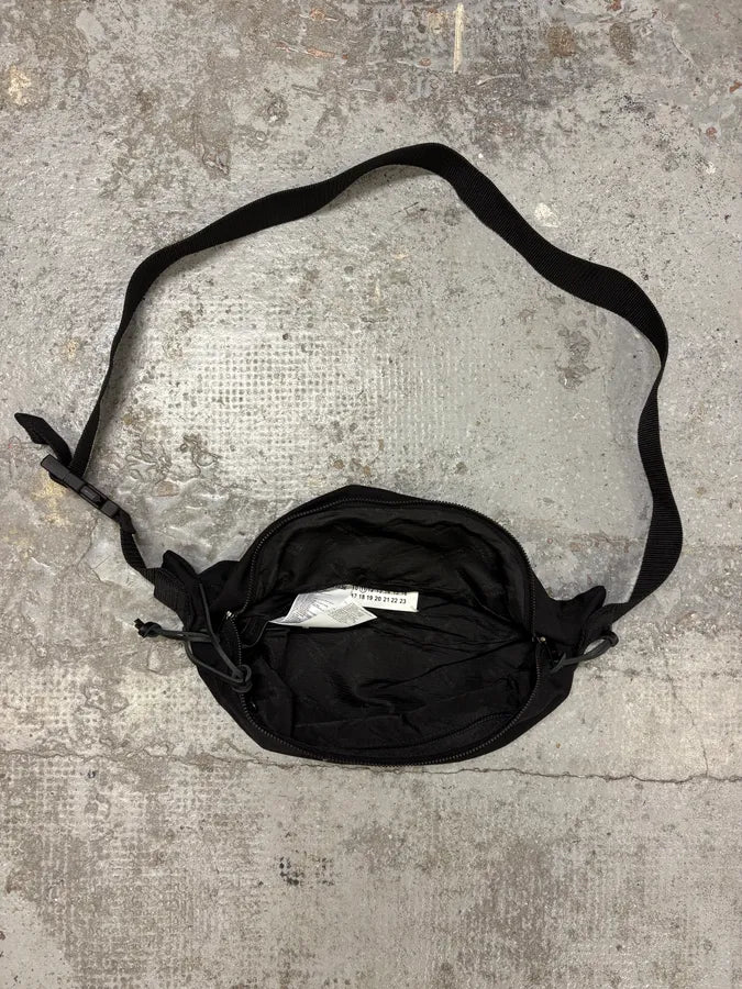 AW2019 Maison Margiela Signature Black Waist Bag PfyAVSs 6