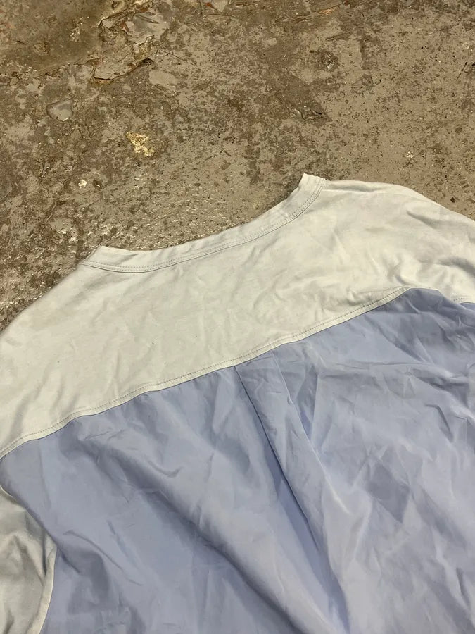 AW2019 Marni Two Tone Blue Longsleeves Shirt OxAuEWN 6