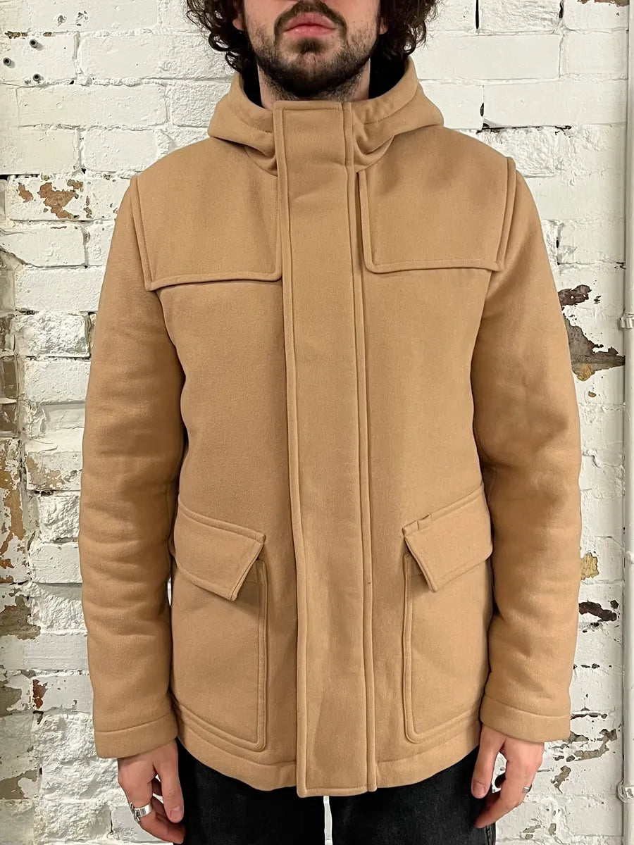 AW2019 Prada Beige Hooded Classy Jacket QRjtDJo 1
