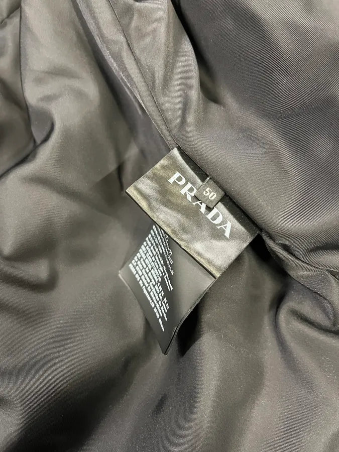 AW2019 Prada Beige Hooded Classy Jacket QRjtDJo 10