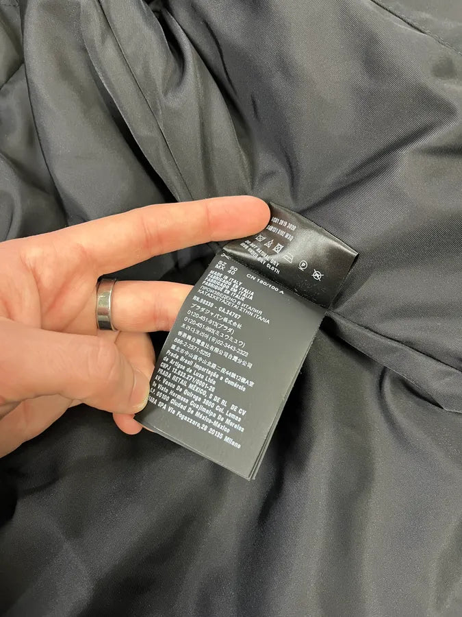 AW2019 Prada Beige Hooded Classy Jacket QRjtDJo 11