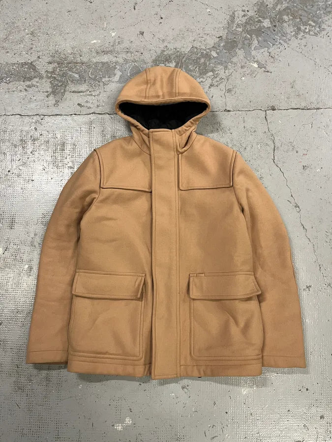 AW2019 Prada Beige Hooded Classy Jacket QRjtDJo 4