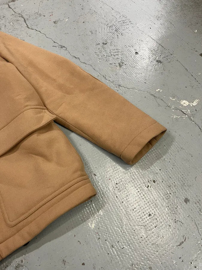 AW2019 Prada Beige Hooded Classy Jacket QRjtDJo 6