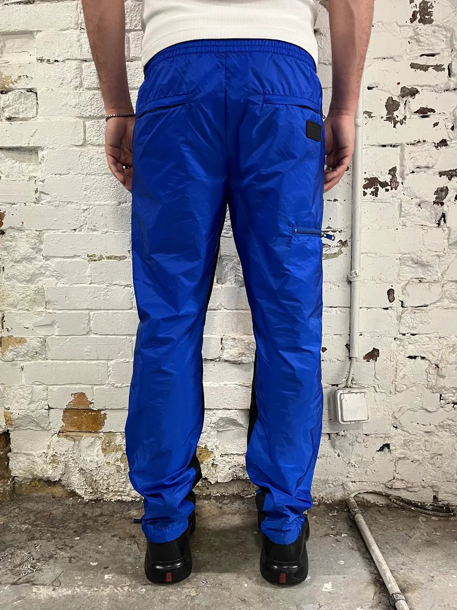 AW2019 Prada Electric Blue Nylon Pants gJtBEOn 3