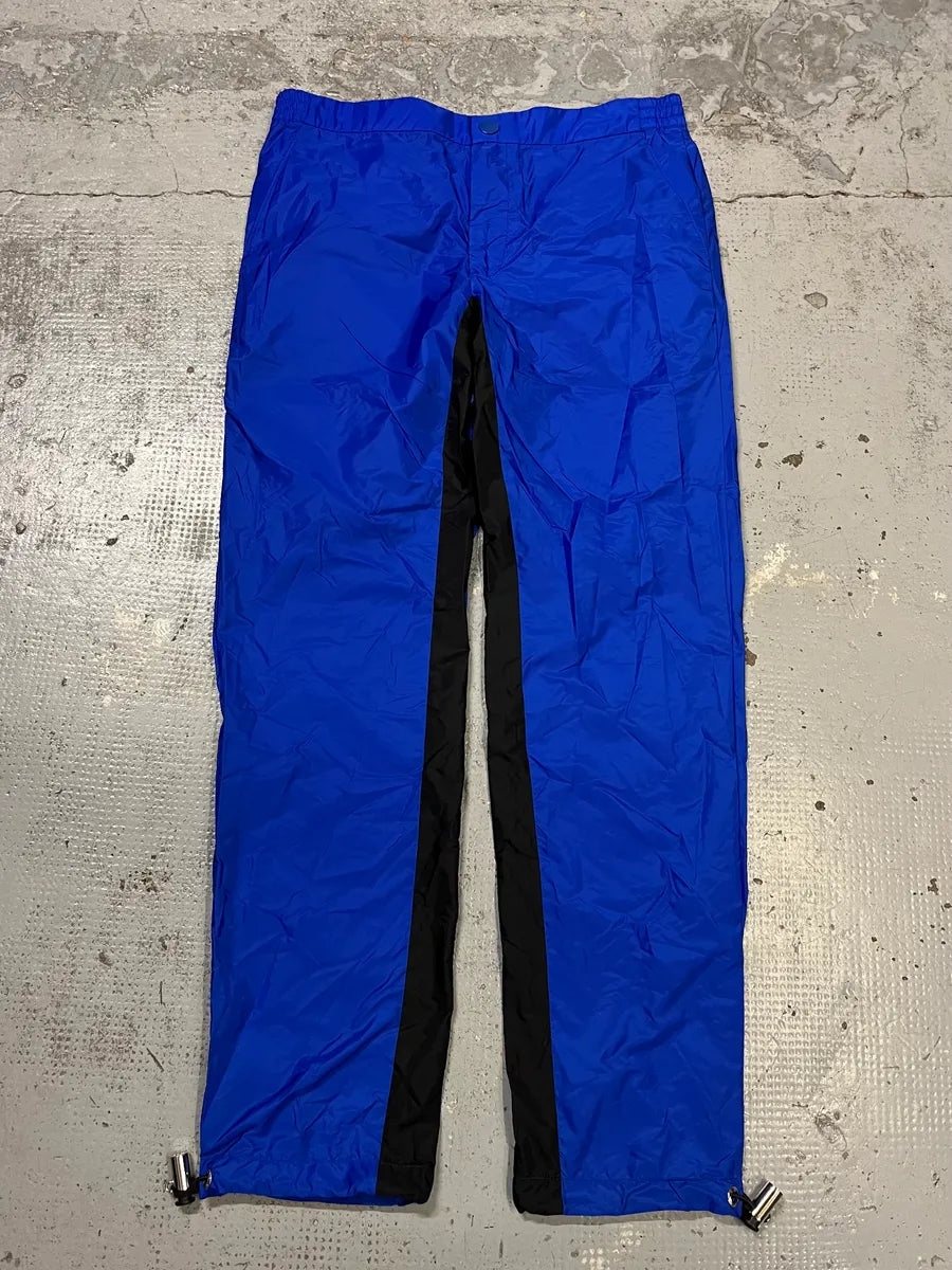 AW2019 Prada Electric Blue Nylon Pants gJtBEOn 4