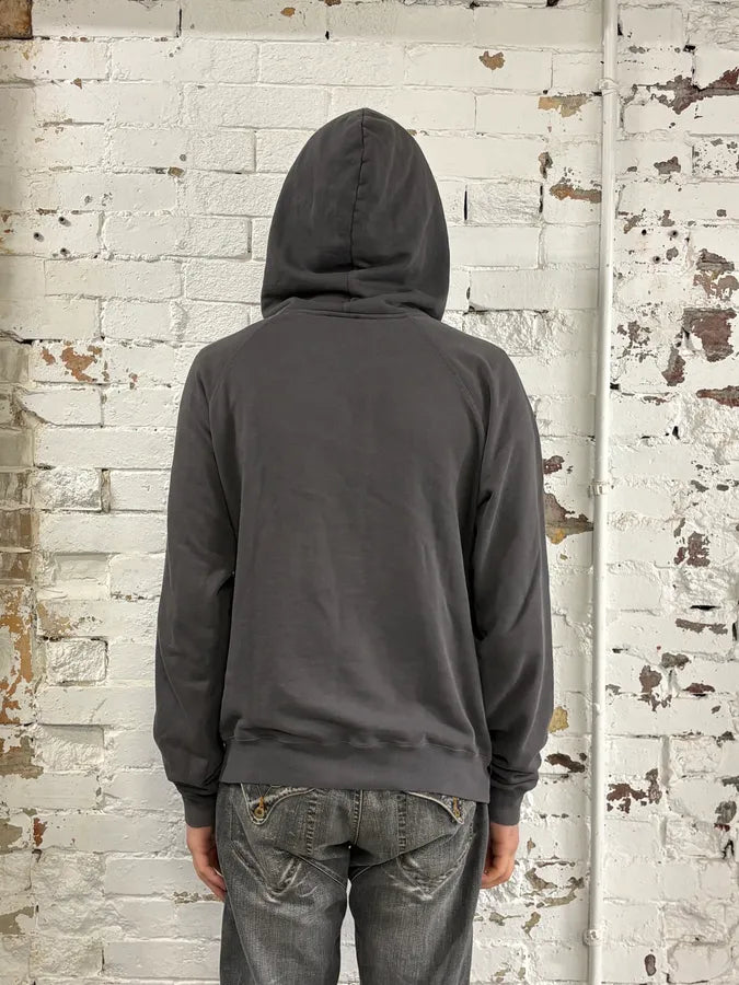 AW2019 Saint Laurent Malibu Palm Trees Grey Hoodie BMSPZYS 2