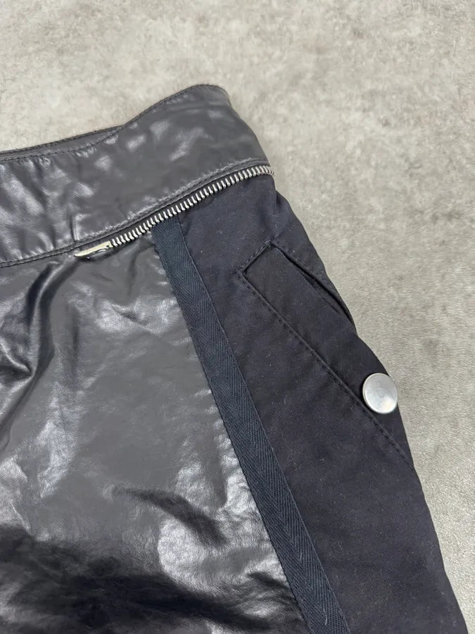 AW2020 Dries Van Noten Black Biker Pants vvEUggp 9