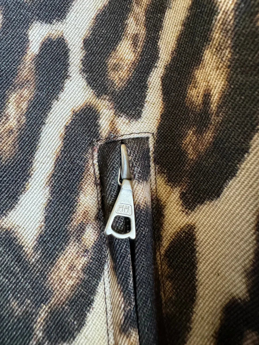 AW2020 Dries Van Noten Reversible Leopard Bomber Jacket EMaQmyY 8