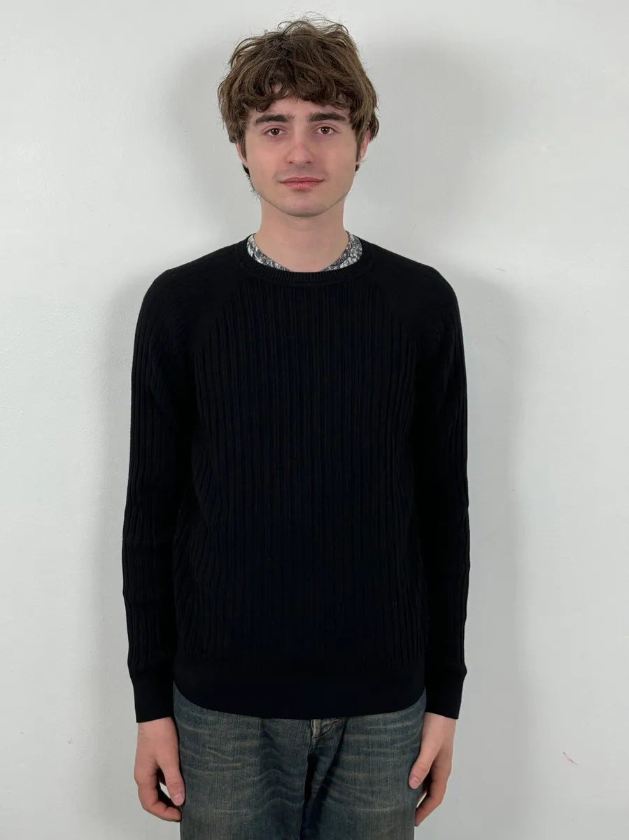 AW2020 Emporio Armani Black Light Sweater RPdcSvZ 1