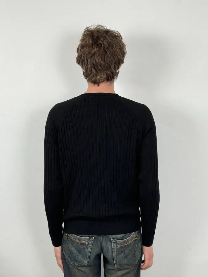 AW2020 Emporio Armani Black Light Sweater RPdcSvZ 2