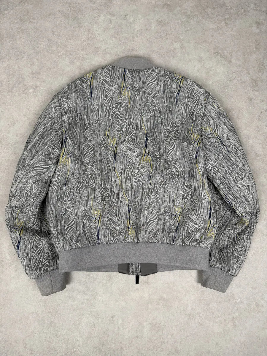 AW2020 Emporio Armani Grey Psychadelic Bomber Jacket WwuSIXY 1
