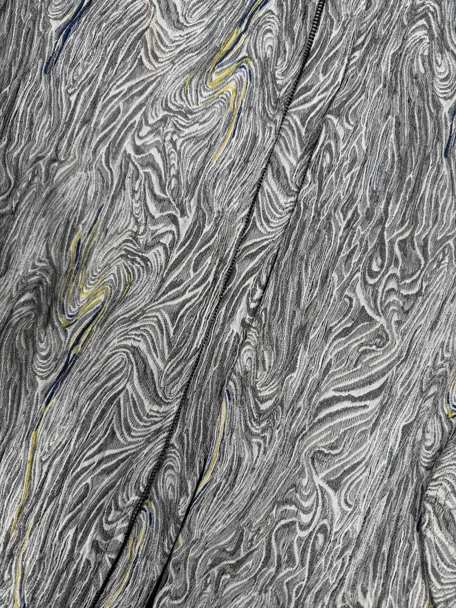 AW2020 Emporio Armani Grey Psychadelic Bomber Jacket WwuSIXY 12