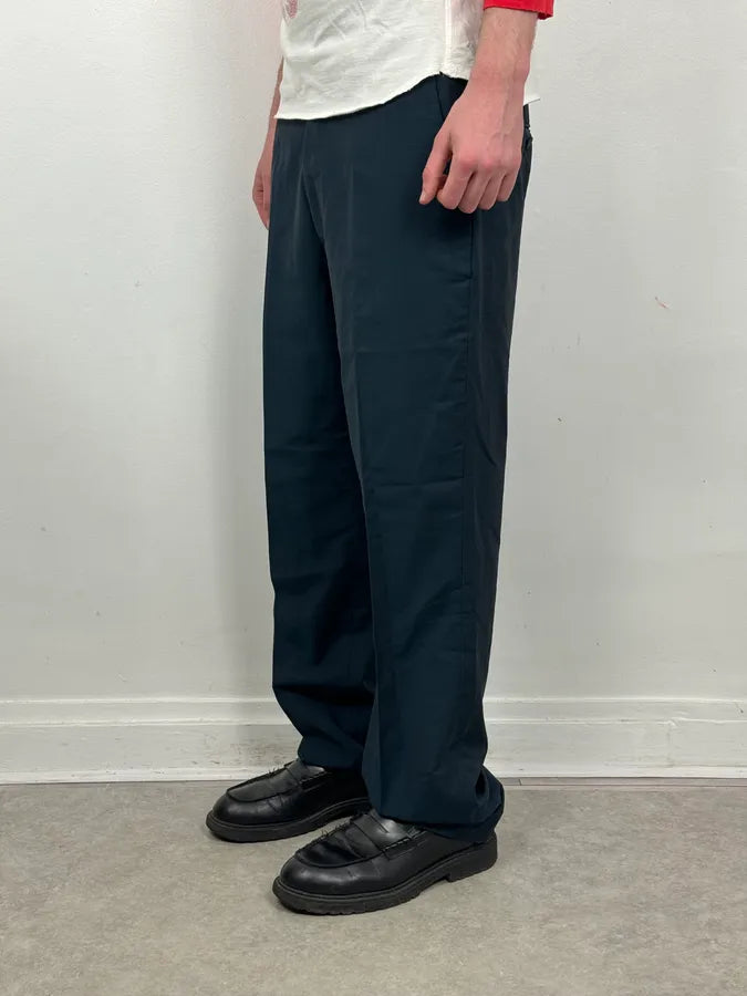 AW2020 Gucci Blue Classy Premium Tailored Pants WQLNeXZ 2