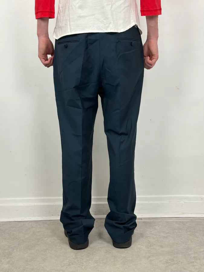 AW2020 Gucci Blue Classy Premium Tailored Pants WQLNeXZ 3