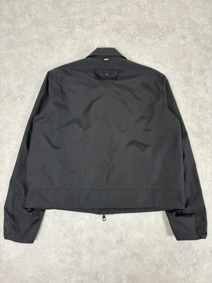 AW2020 Louis Vuitton Black Multi Pockets Nylon Jacket yyjVcHY 4