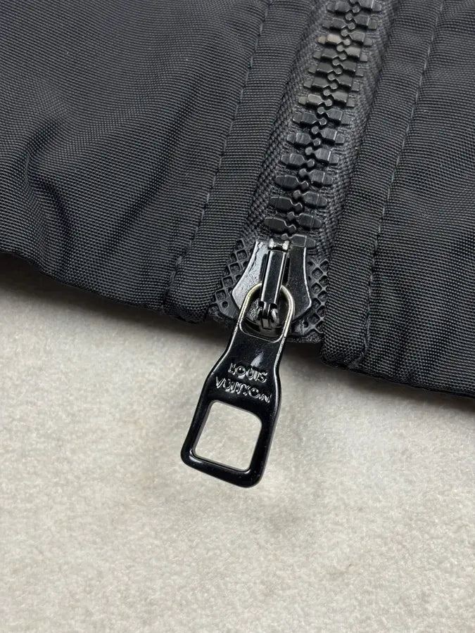 AW2020 Louis Vuitton Black Multi Pockets Nylon Jacket dNdsJZy 9