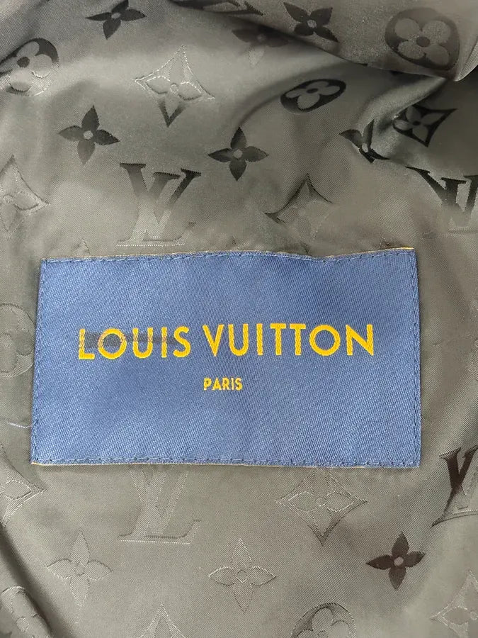 AW2020 Louis Vuitton Black Multi Pockets Nylon Jacket yyjVcHY 9