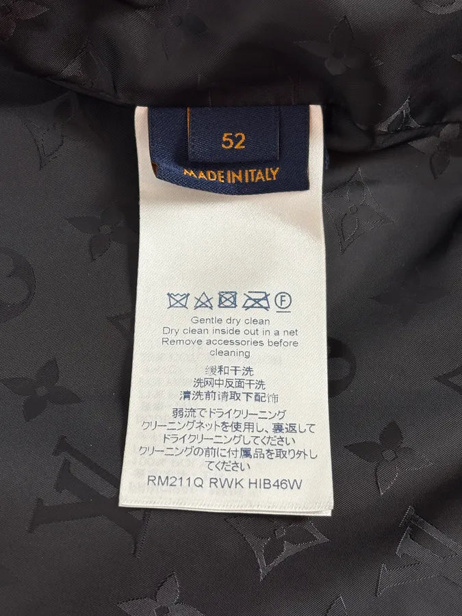 AW2020 Louis Vuitton Black Multi Pockets Nylon Jacket yyjVcHY 10