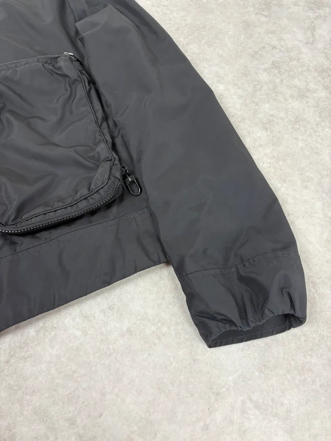 AW2020 Louis Vuitton Black Multi Pockets Nylon Jacket yyjVcHY 6