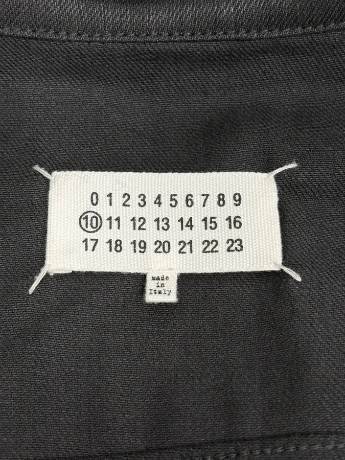 AW2020 Maison Margiela Black Signature Denim Jacket orEYxqJ 9