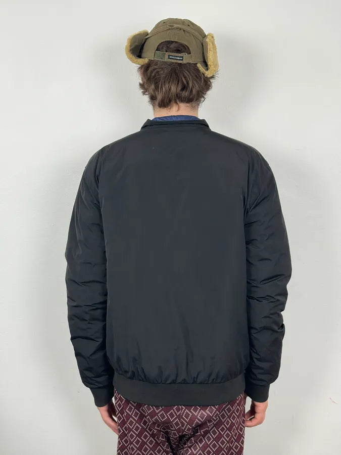 AW2020 Prada Black & Navy Reversible Puffer Hooded Jacket BuwdHDB 3