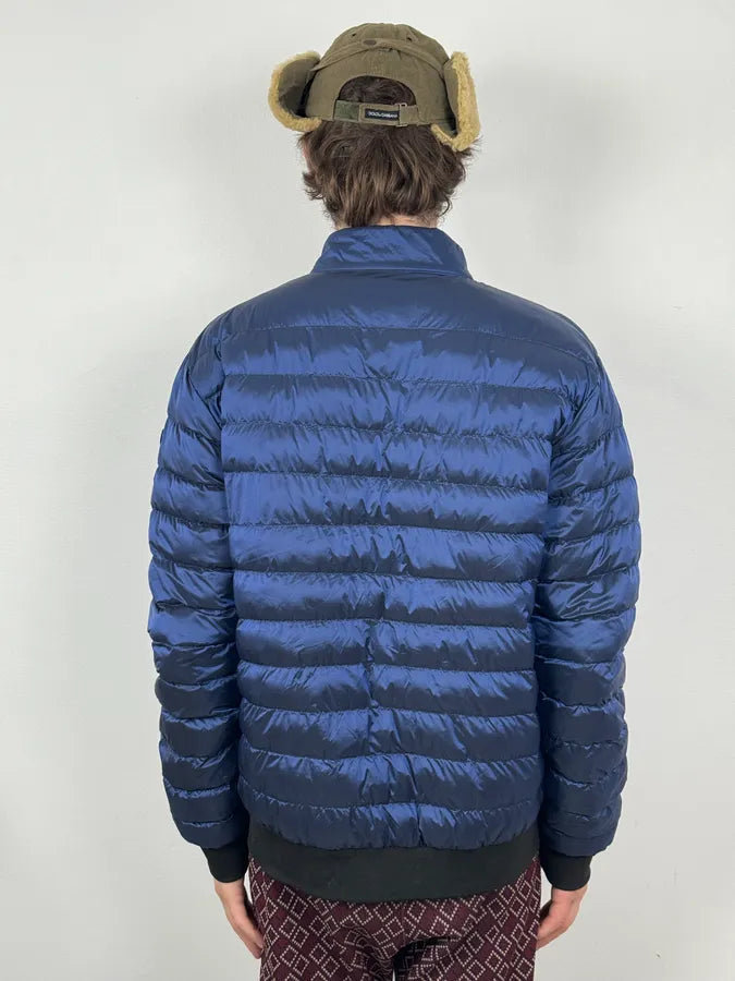 AW2020 Prada Black & Navy Reversible Puffer Hooded Jacket BuwdHDB 5