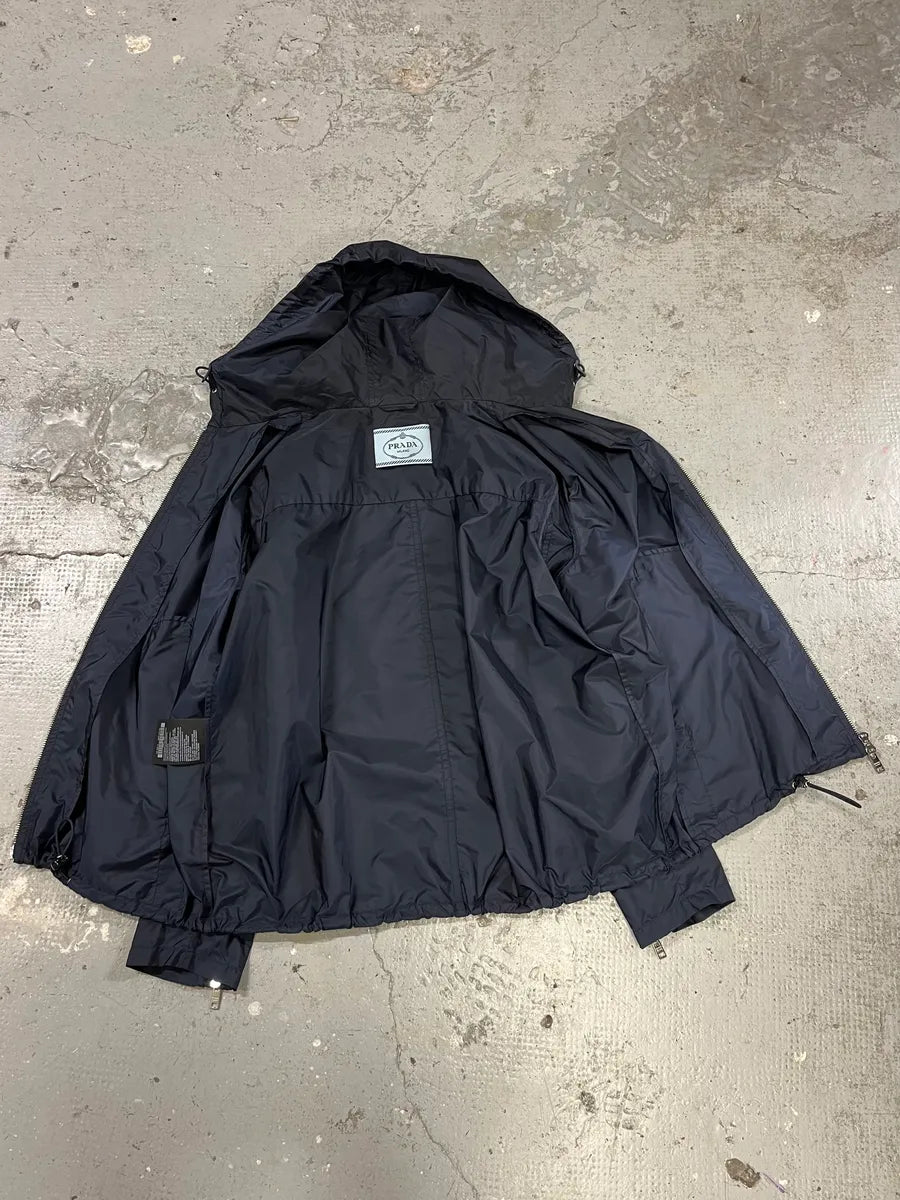 AW2020 Prada Navy Kway Light Jacket (M) 8