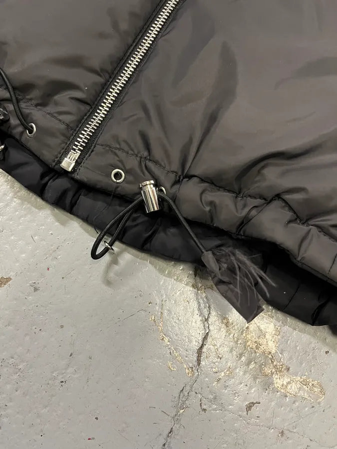 AW2020 Prada Reversible Black Nylon Jacket enofSal 11