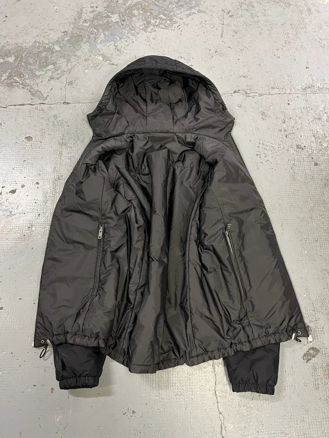 AW2020 Prada Reversible Black Nylon Jacket enofSal 9