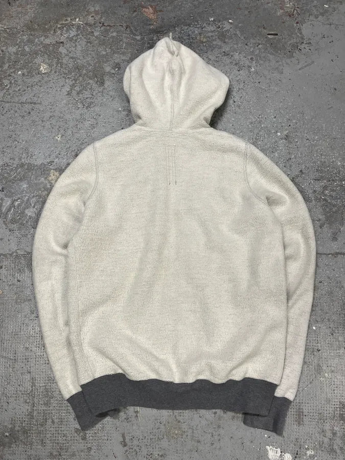 AW2020 Rick Owens Grey Zip-Up Sweater (M/L) ESVljSg 1