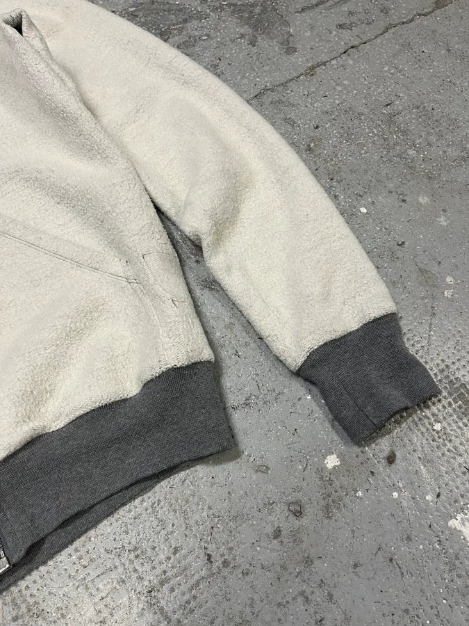 AW2020 Rick Owens Grey Zip-Up Sweater (M/L) ESVljSg 4
