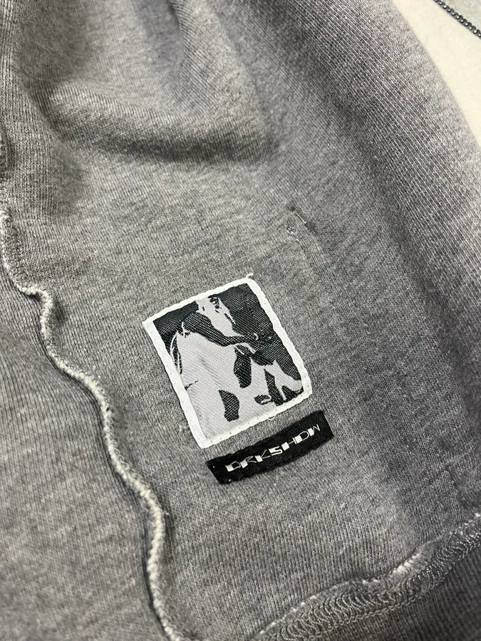 AW2020 Rick Owens Grey Zip-Up Sweater (M/L) ESVljSg 9