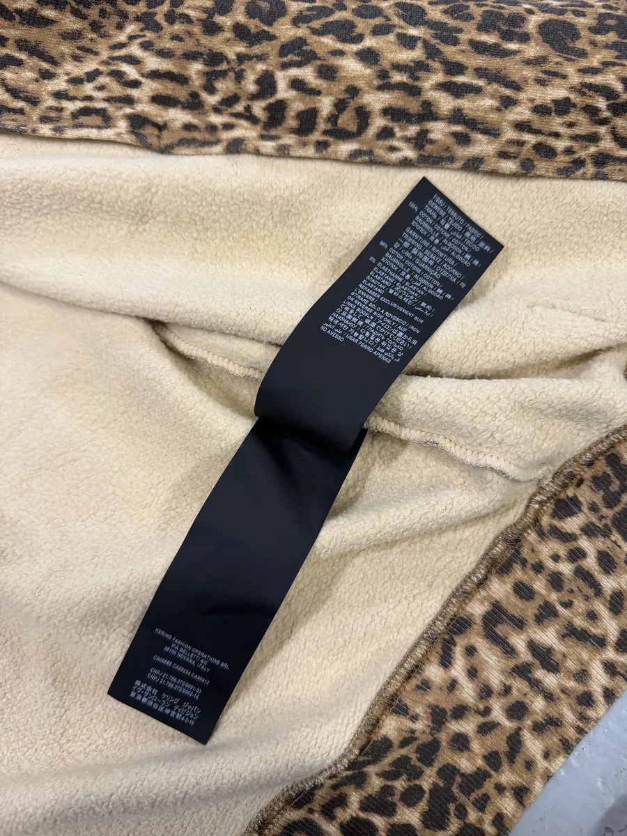 AW2020 Saint Laurent Leopard Zip-up Hoodie BBiKwUJ 10