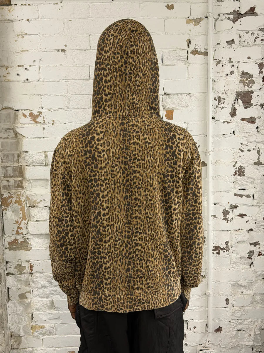 AW2020 Saint Laurent Leopard Zip-up Hoodie BBiKwUJ 2