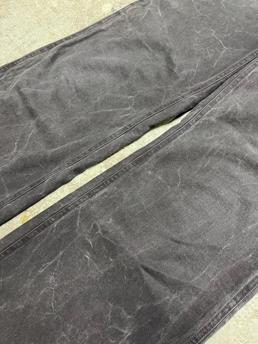 AW2021 Acne Studios Grey Stonewashed Carpenter Pants (M) 5