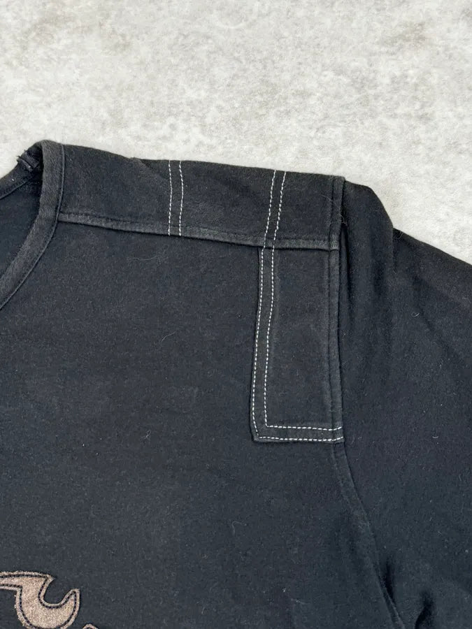 2000s Cavalli Black Tribal Scorpio T-Shirt NISfIWW 7