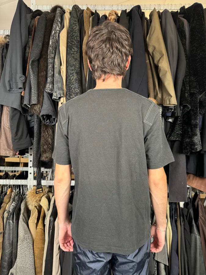 2000s Cavalli Black Tribal Scorpio T-Shirt NISfIWW 2