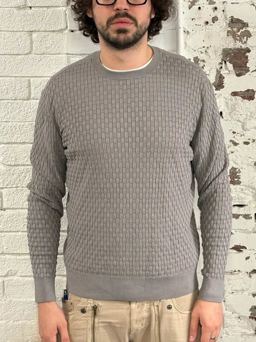 AW2021 Emporio Armani Woven Grey Sweat ZFAuIKA 0