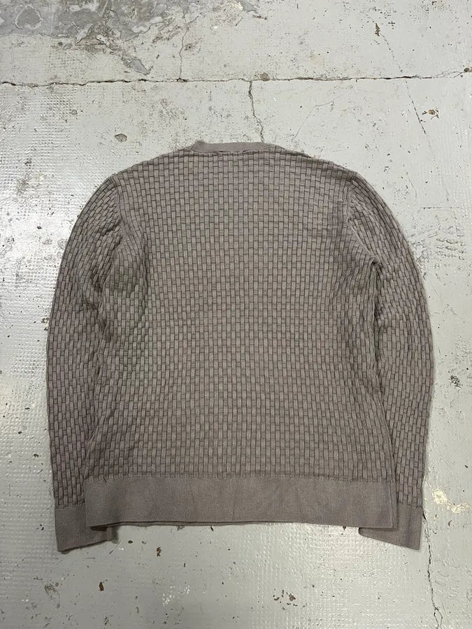 AW2021 Emporio Armani Woven Grey Sweat ZFAuIKA 3