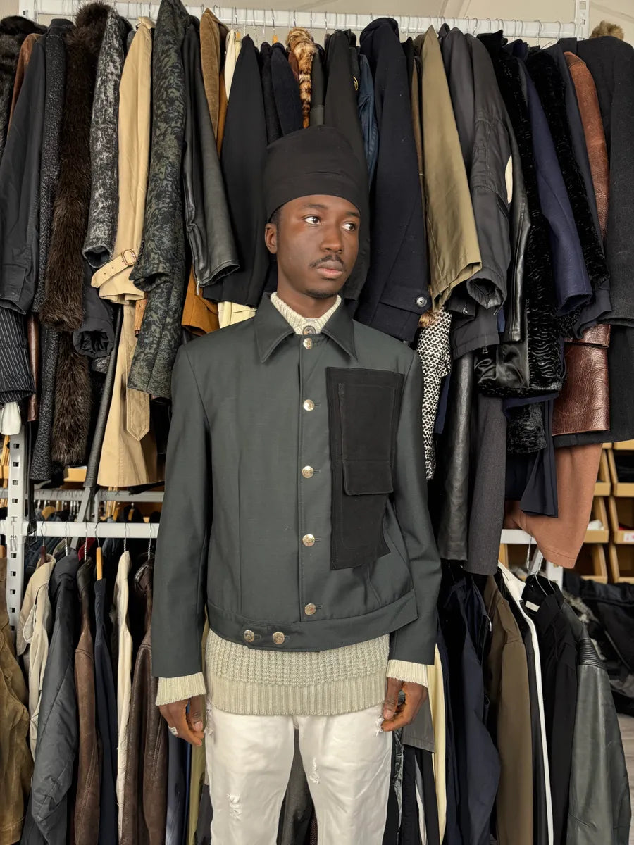 AW2021 Maison Margiela Black Suit Blazer Jacket OXGfZUv 1