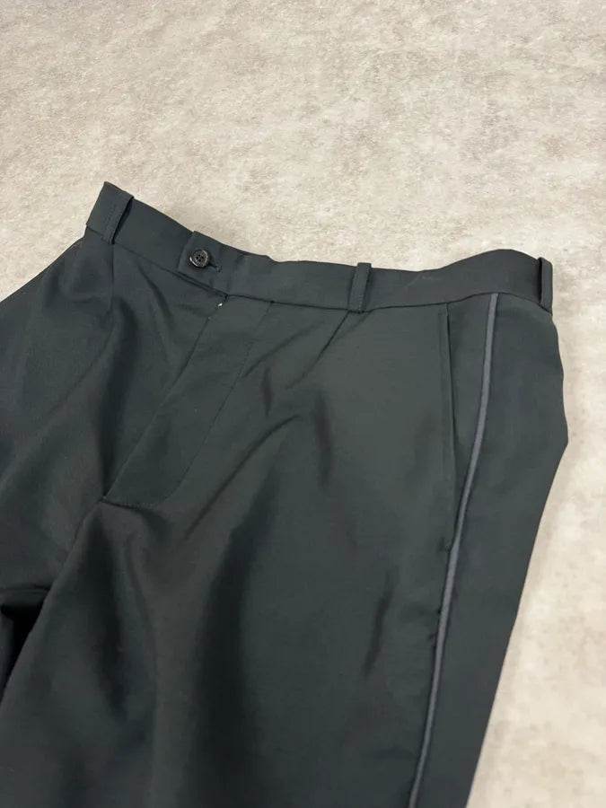 AW2021 Maison Margiela Black Suit Tailored Pants PiSoPZr 5