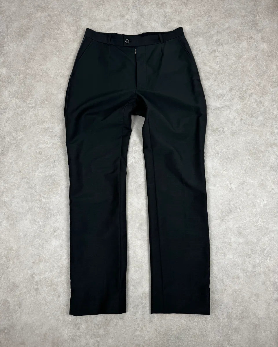 AW2021 Maison Margiela Black Suit Tailored Pants PiSoPZr 1
