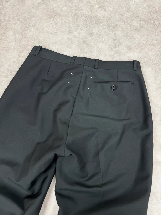 AW2021 Maison Margiela Black Suit Tailored Pants PiSoPZr 6