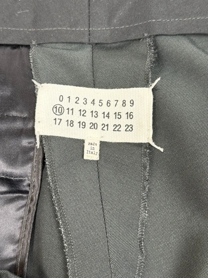 AW2021 Maison Margiela Black Suit Tailored Pants PiSoPZr 8