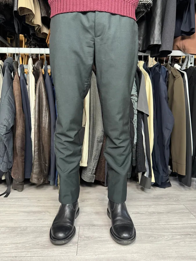 AW2021 Maison Margiela Black Suit Tailored Pants PiSoPZr 2